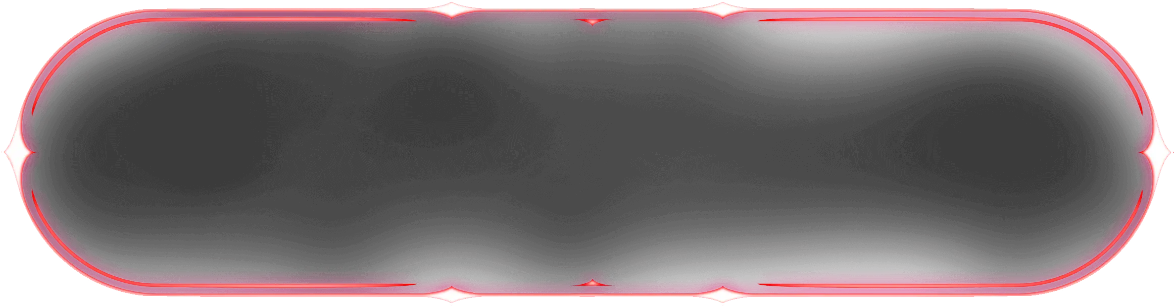 Neon blue border frame for Mission Terminator gaming role