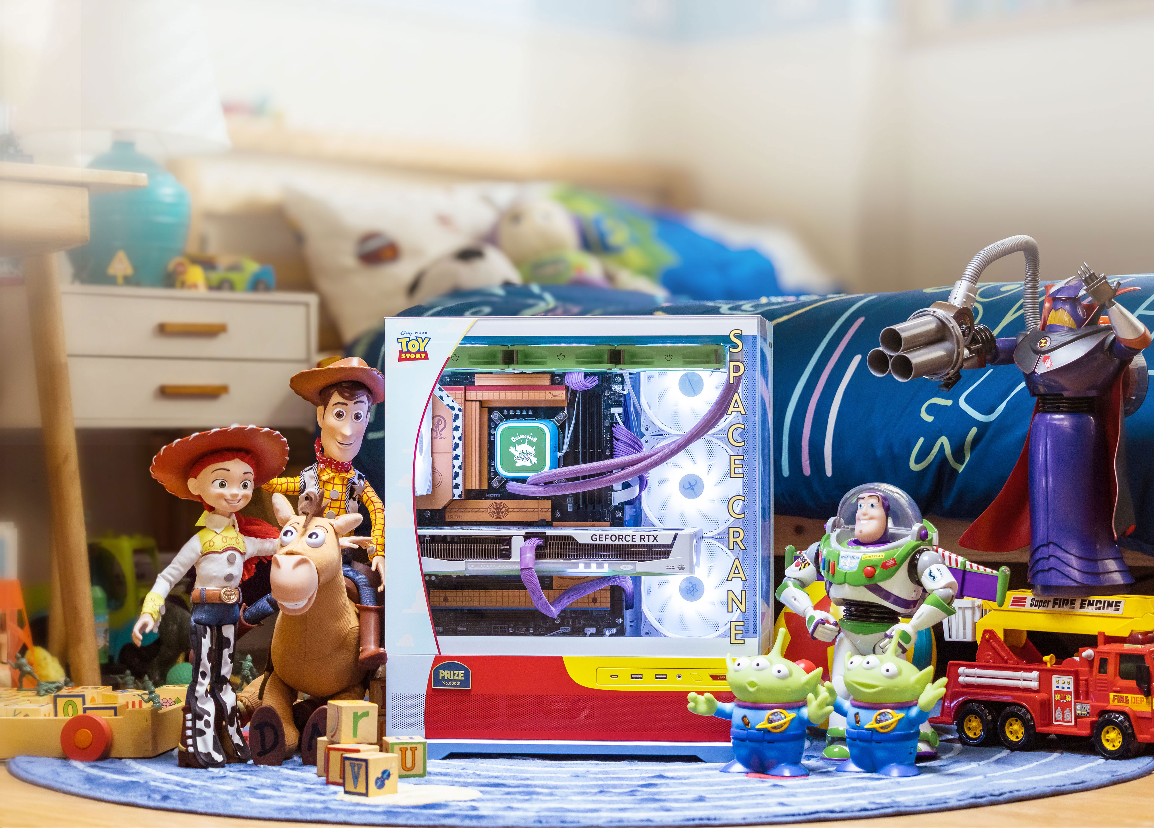 玩具總動員主題背景 - 深色版本