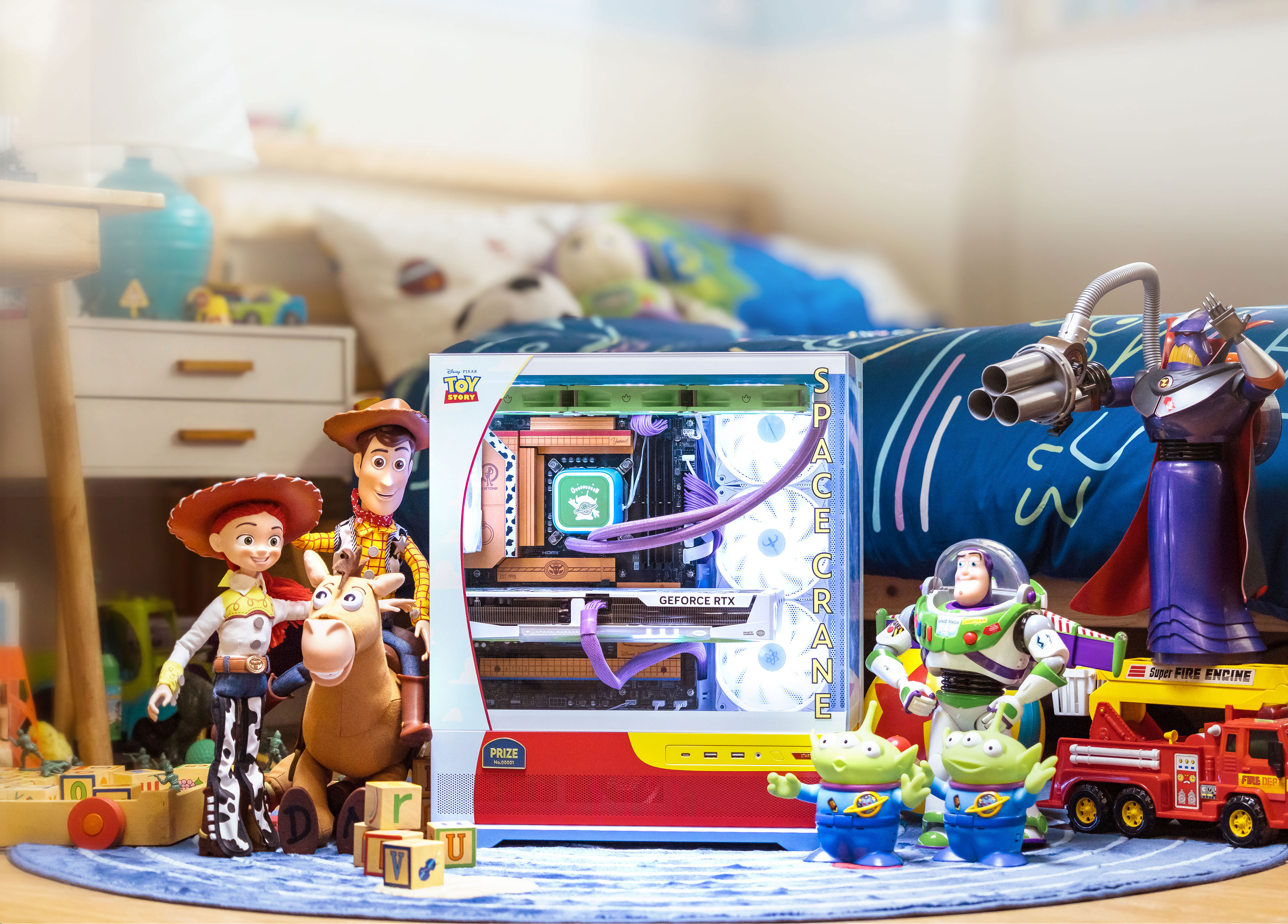 玩具總動員主題背景 - 亮色版本