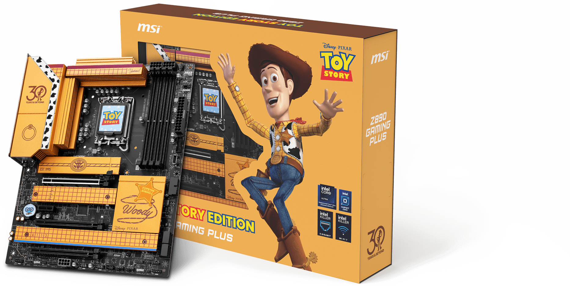 胡迪主題主機板產品圖片