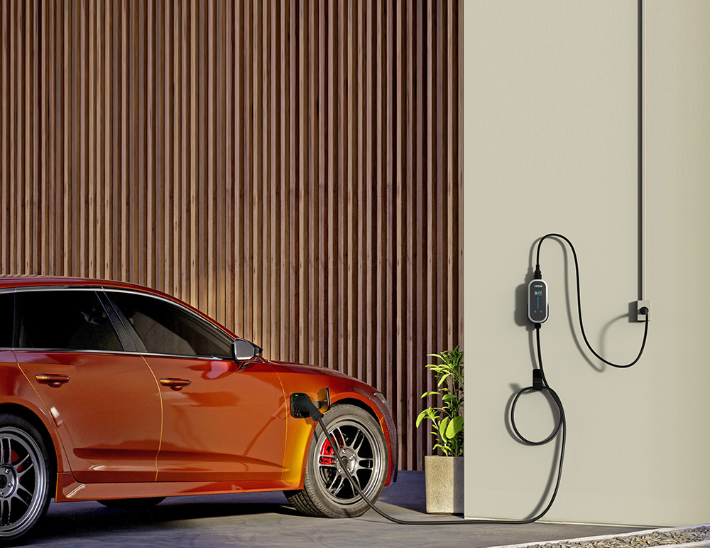 Extra-Length Cable for Zero-Stress Charging