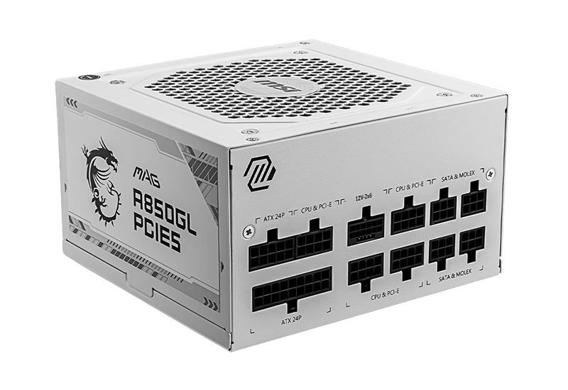 MAG A850GL PCIE5 WHITE