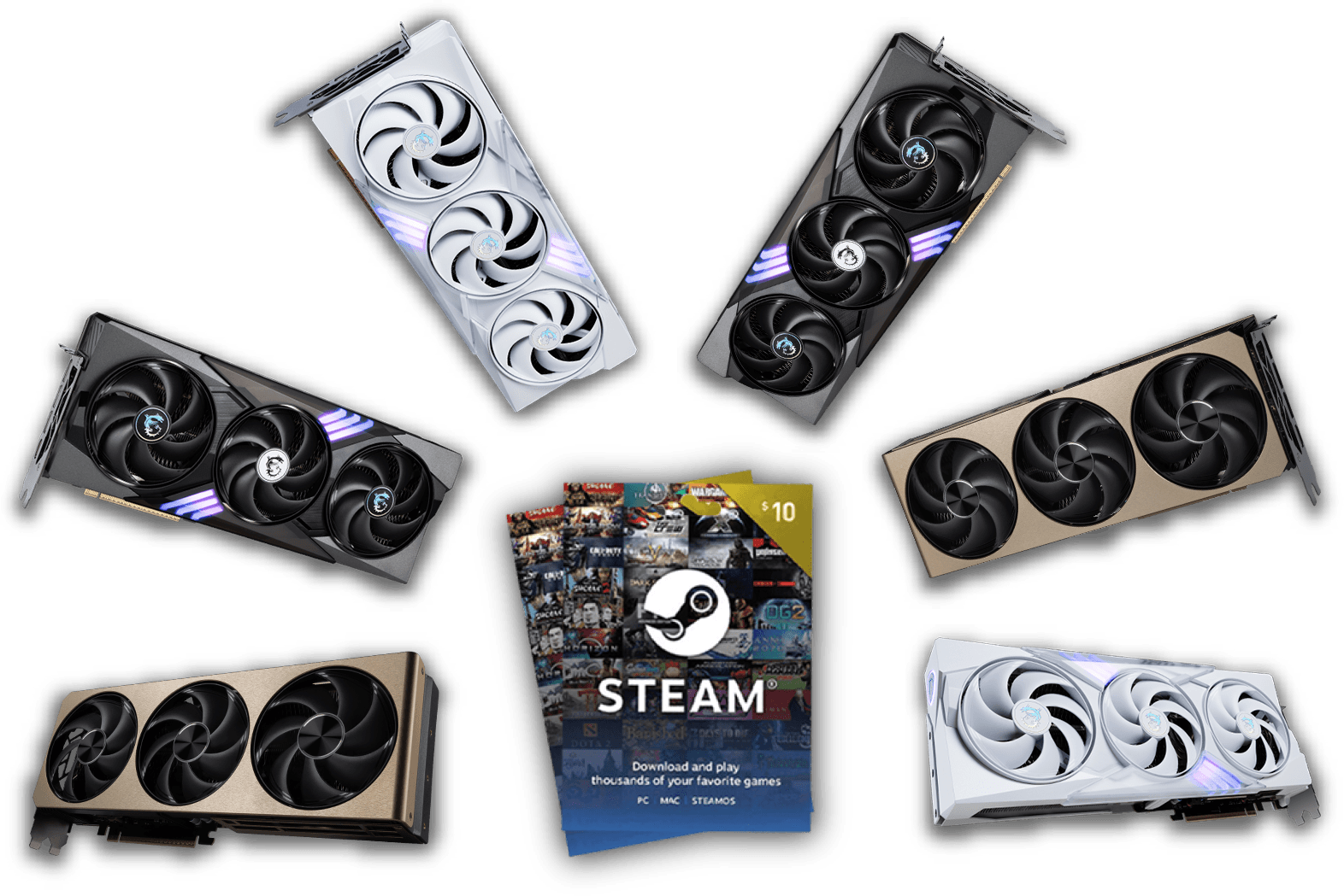 Steam Code プレゼントキャンペーンの商品イメージ