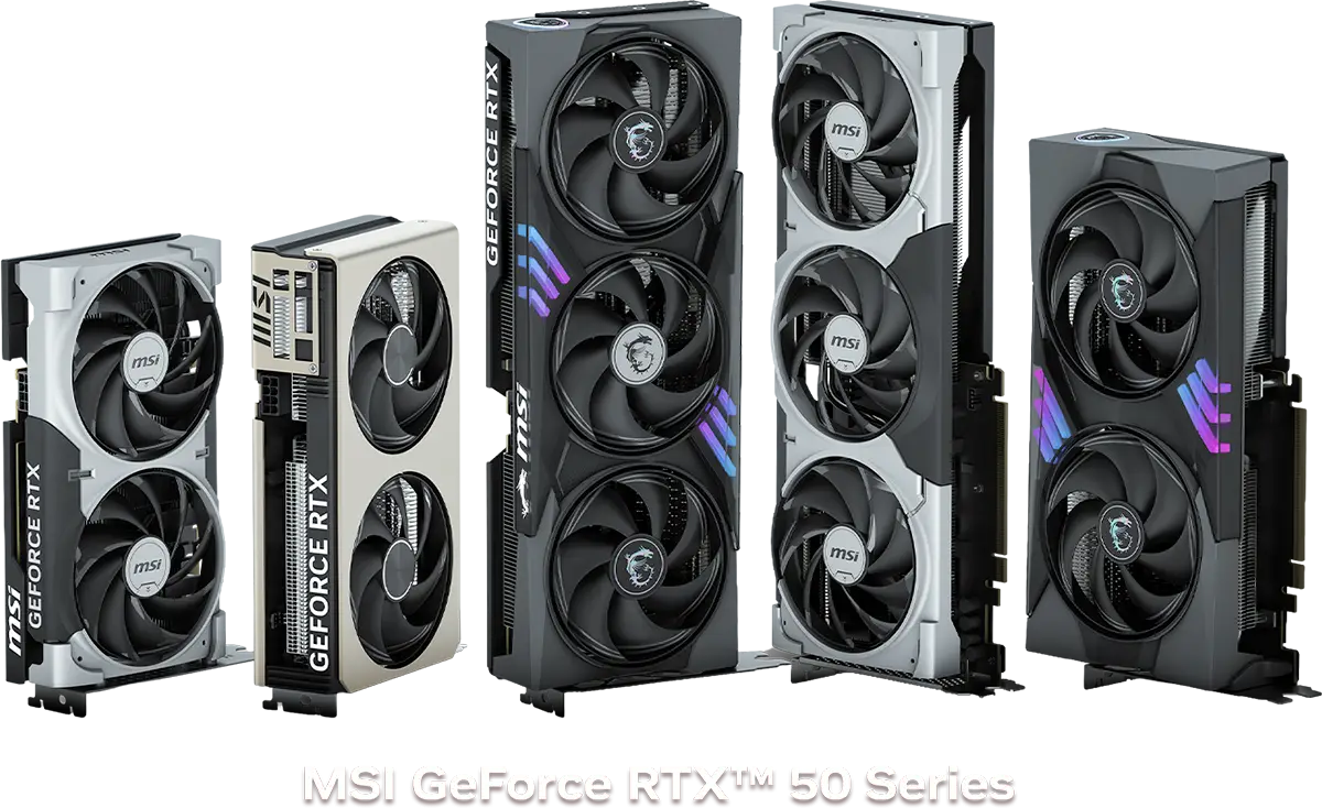 msi graphics cards 50 series