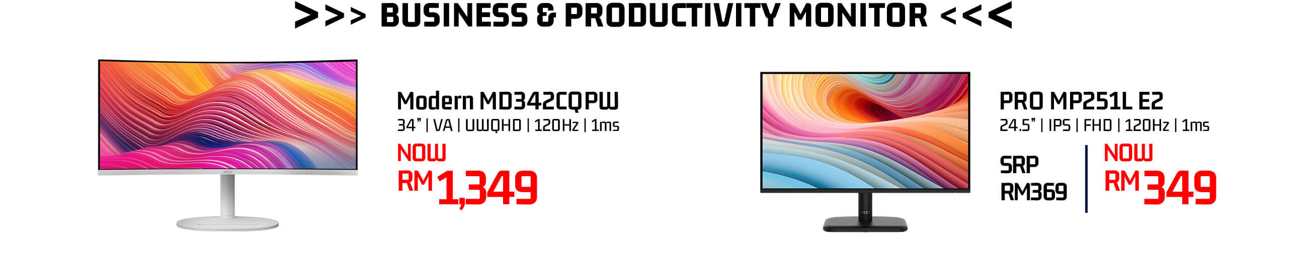 Business Productivity Monitors