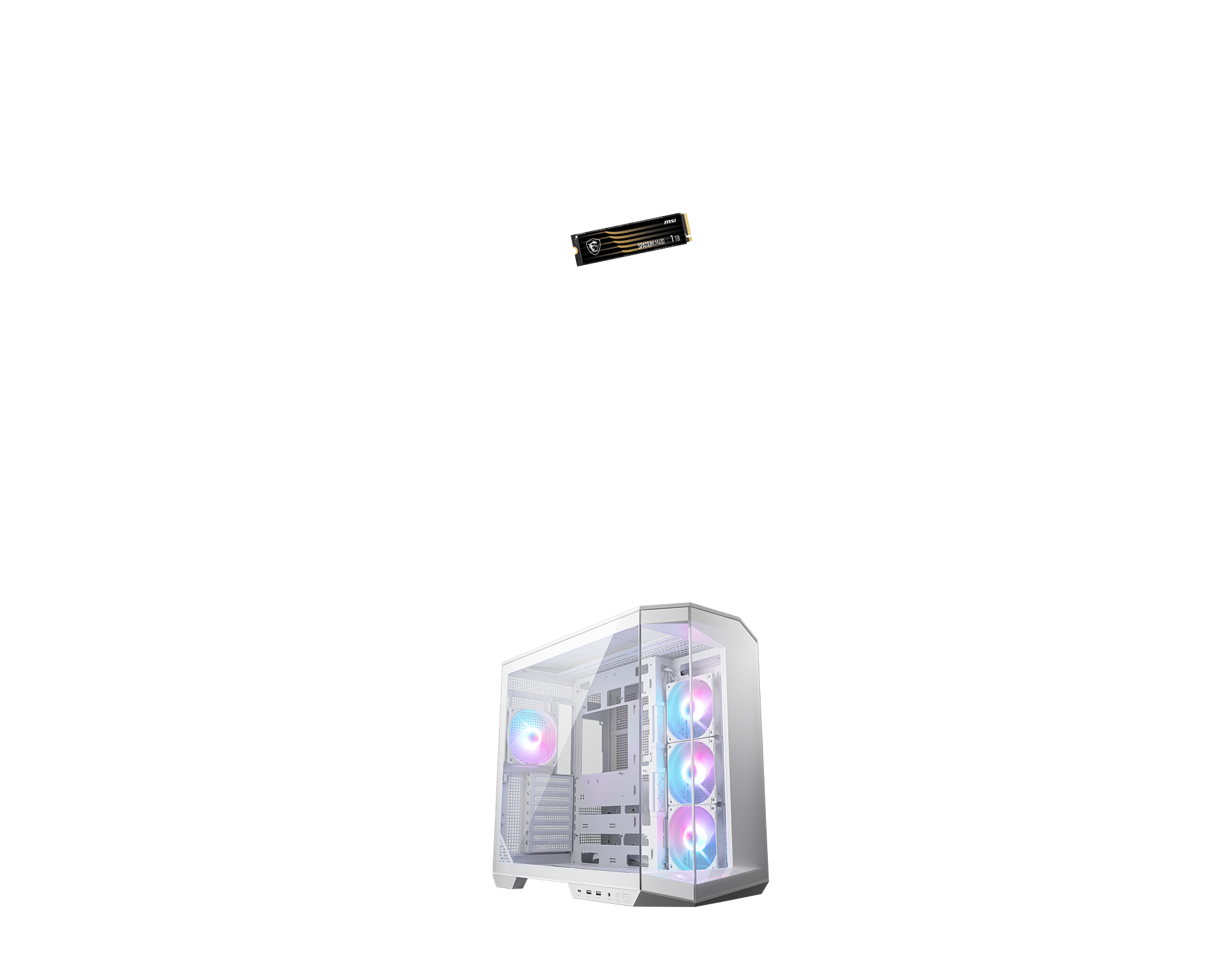 MSI PC Chassis + Desktop