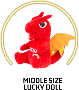 Free MSI Gaming Keyboard included with MSI Powered By MSI PC purchase at COMEX 2025 Singapore