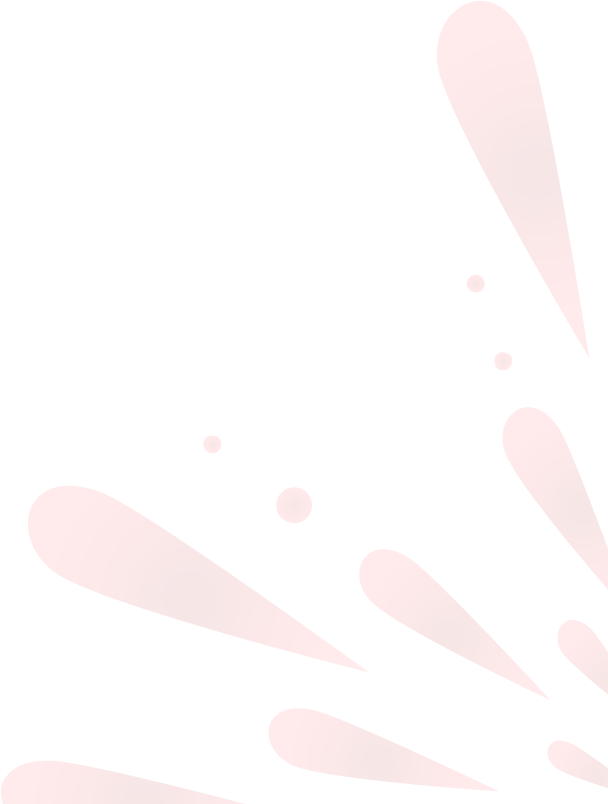 flower decoration on the right side