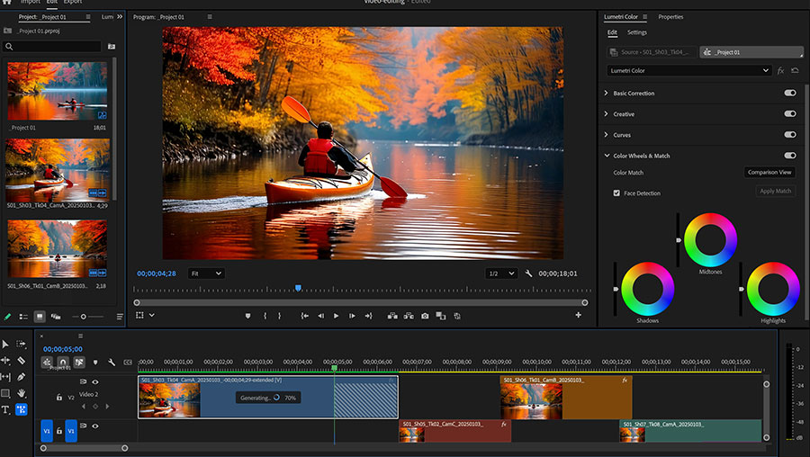 การตัดต่อวีดิโอ