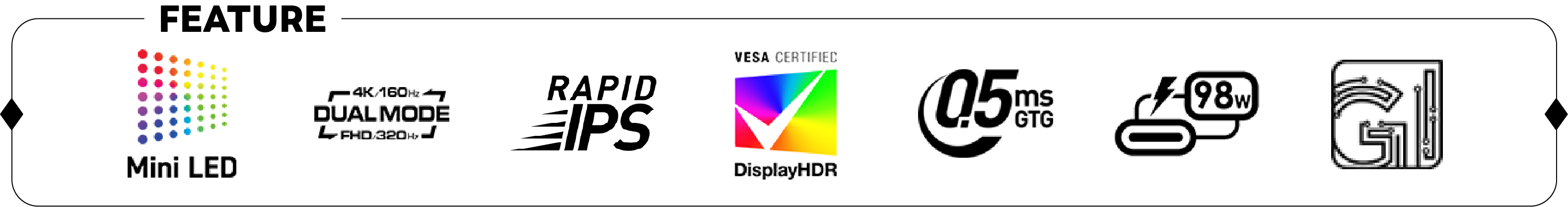 msi mpg274urdfw e16m feature