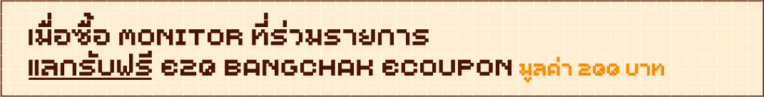 Monitor promotion E20 ecoupon banner