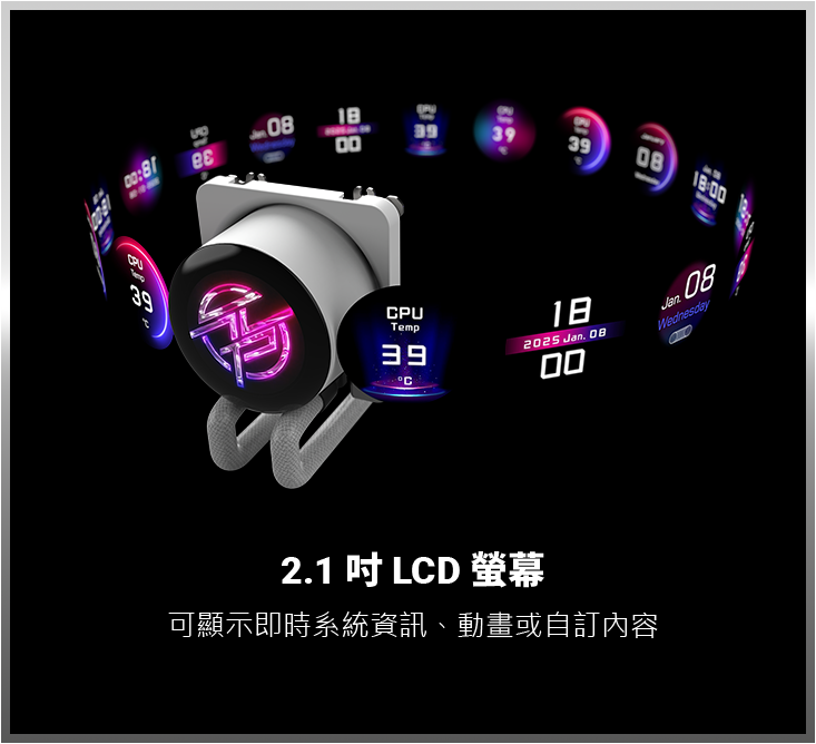 MSI MPG CORELIQUID P13 360 產品特色一：高效能散熱設計與靜音運作