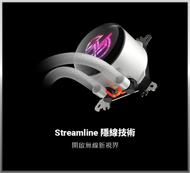 MSI MPG CORELIQUID P13 360 產品特色二：RGB燈效控制與軟體整合