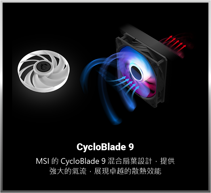 MSI MPG CORELIQUID P13 360 產品特色四：安裝簡便與相容性