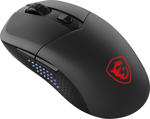 MSI VERSA 300 Elite wireless gaming mouse with premium build quality and advanced gaming features
