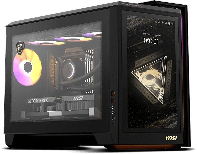 MSI pre-built gaming desktops — EOFY deals.