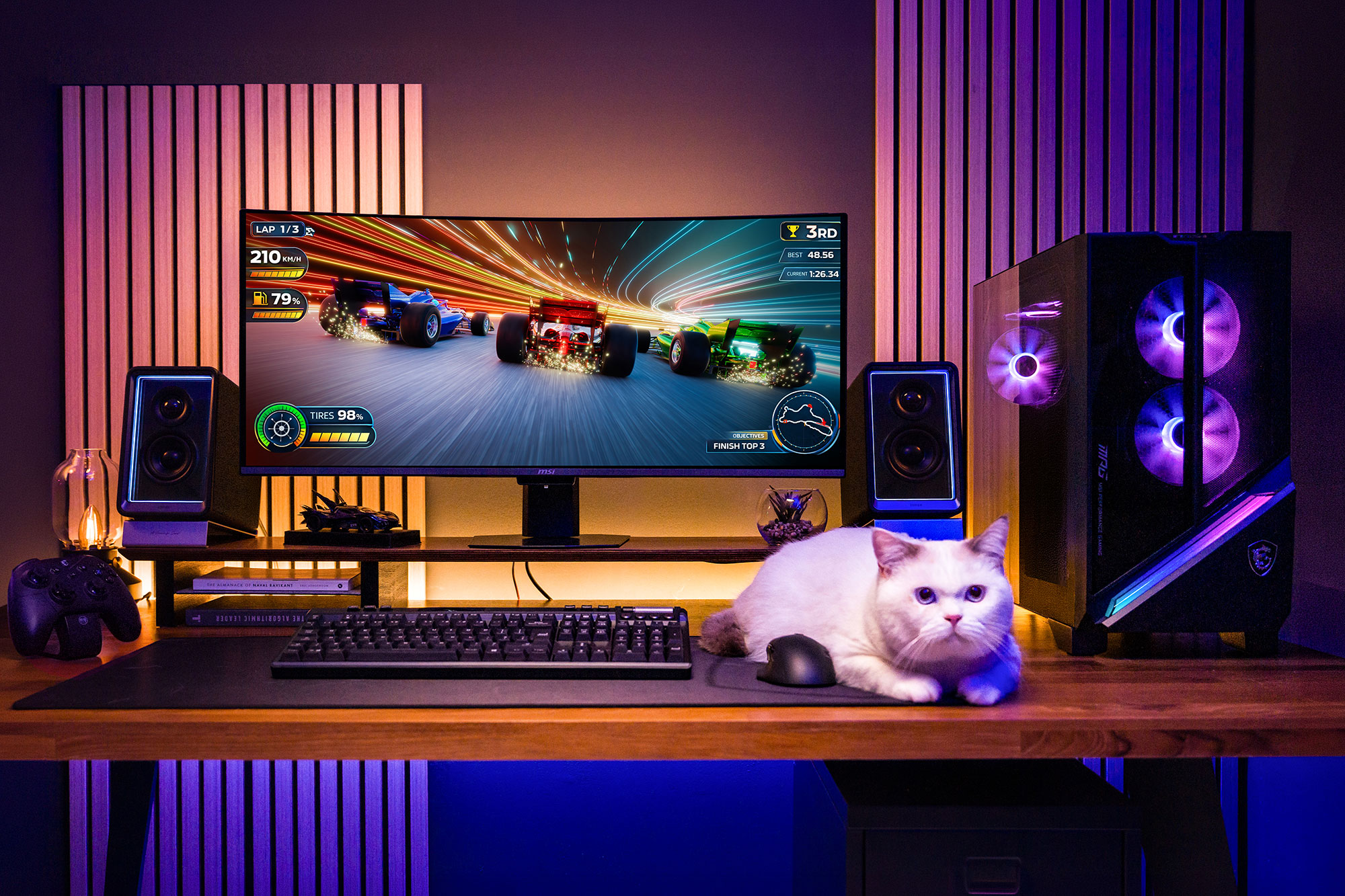 MSI QD-OLED monitor gallery photo 1