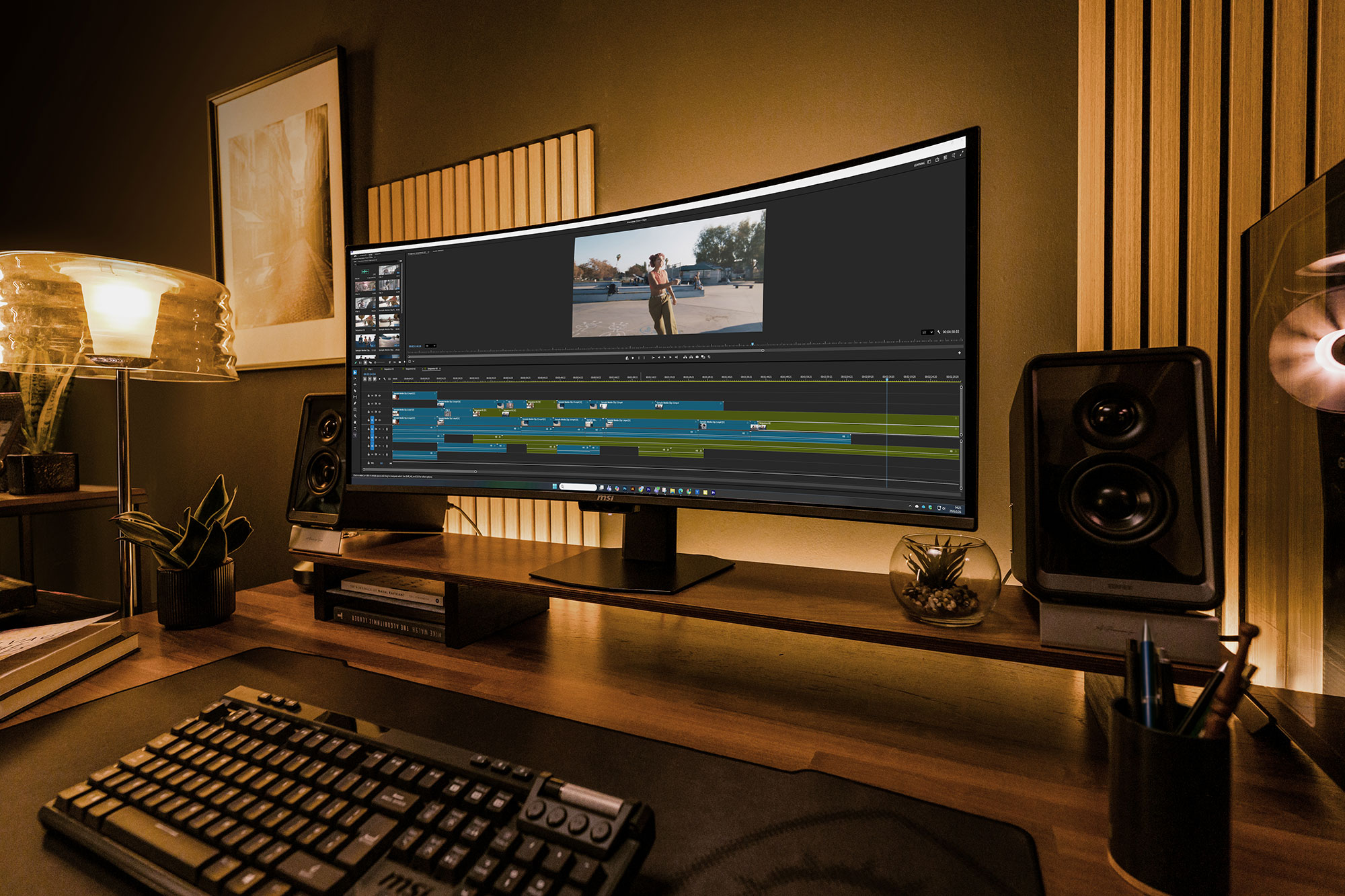 MSI QD-OLED monitor gallery photo 4