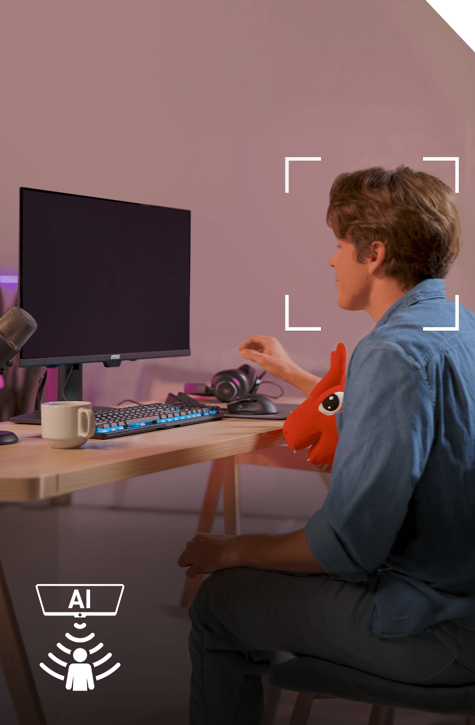 AI Care Sensor feature preview card