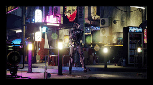 OLED Care pixel shift demo animation