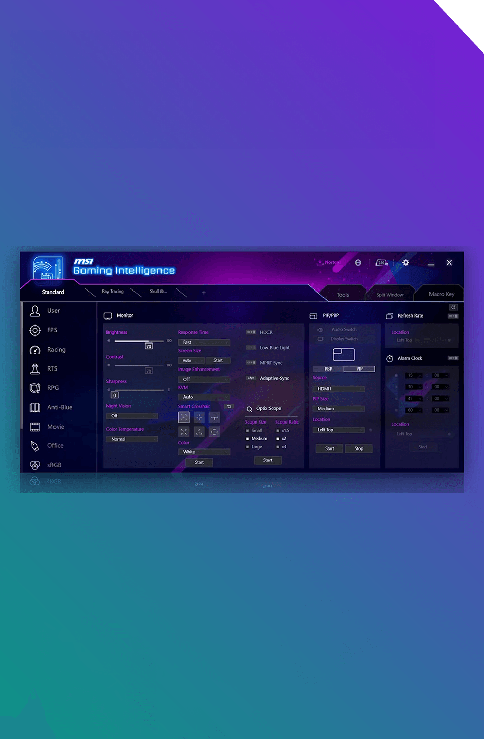 Gaming Intelligence feature preview card