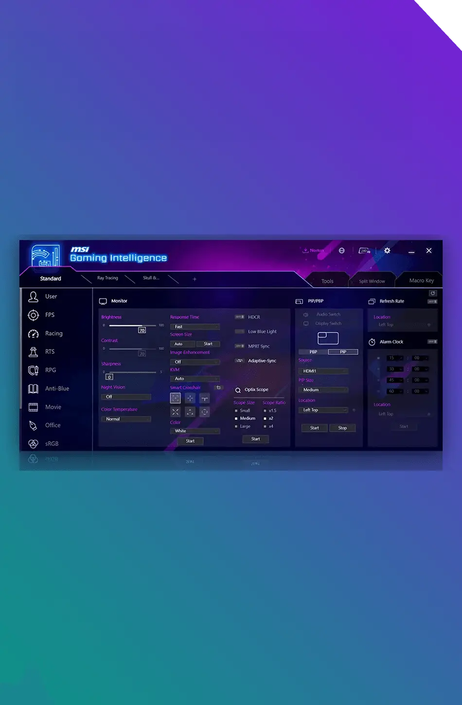 Gaming Intelligence feature preview card