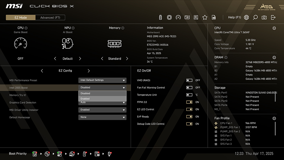 Thumbnail: MSI EZ DIY features — tool-free M.2 and PCIe