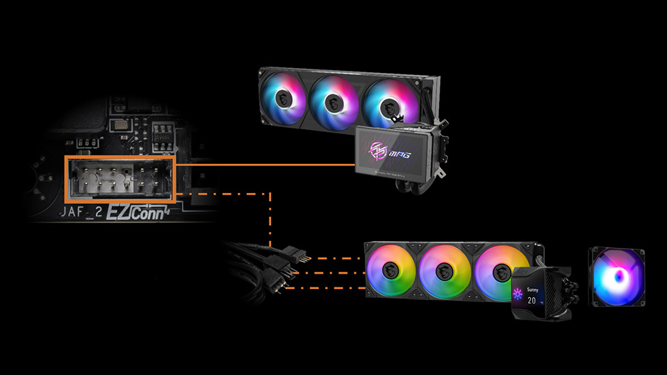 Thumbnail: How to use MSI exclusive EZ Conn connector and cable