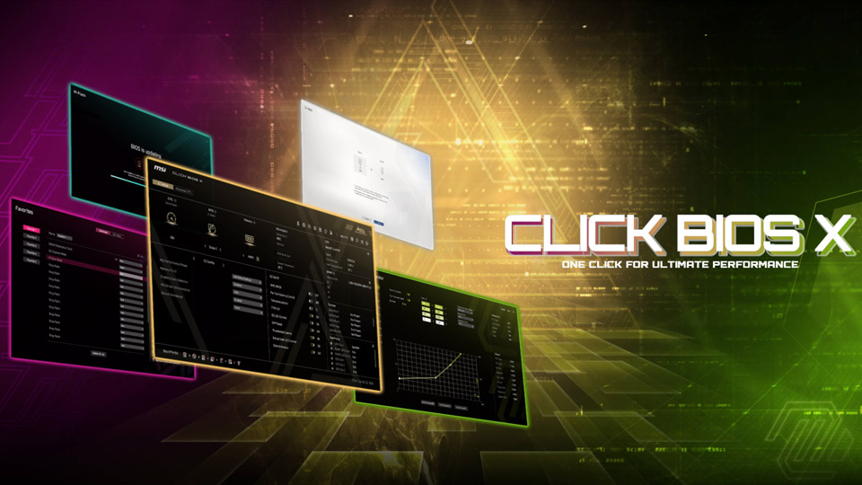 Thumbnail: MSI Click BIOS for Intel and AMD motherboards