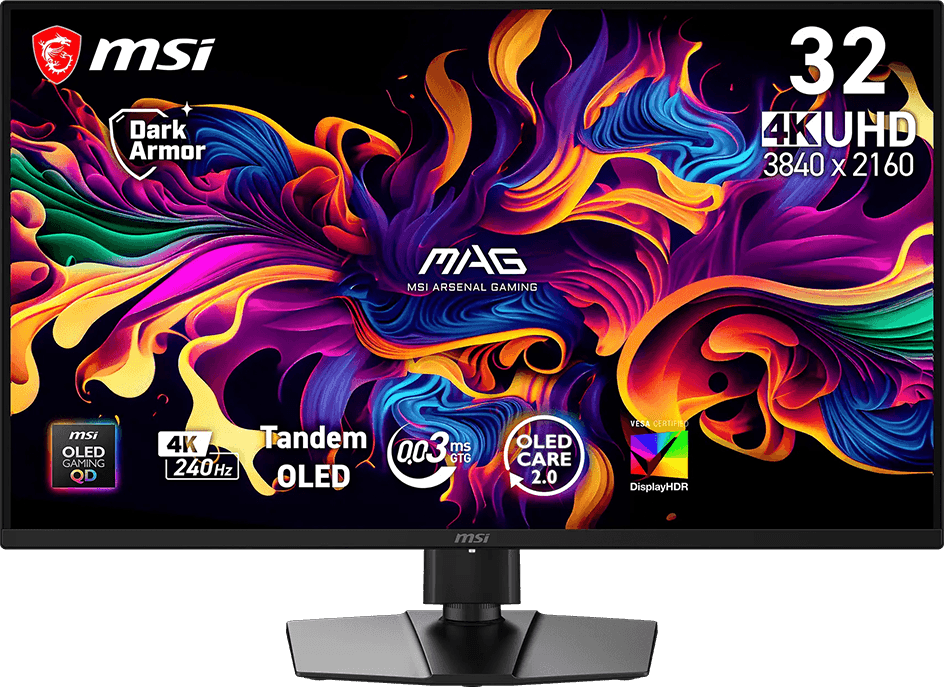 MAG 321UP QD-OLED X24 monitor