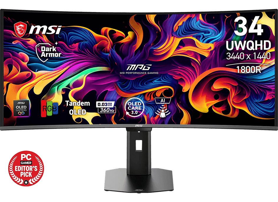 MPG 341CQ QD-OLED X36 monitor