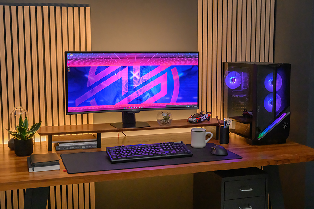 Desktop PC setup scenario