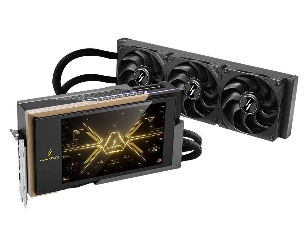 GeForce RTX 5090 32G LIGHTNING Z graphics card