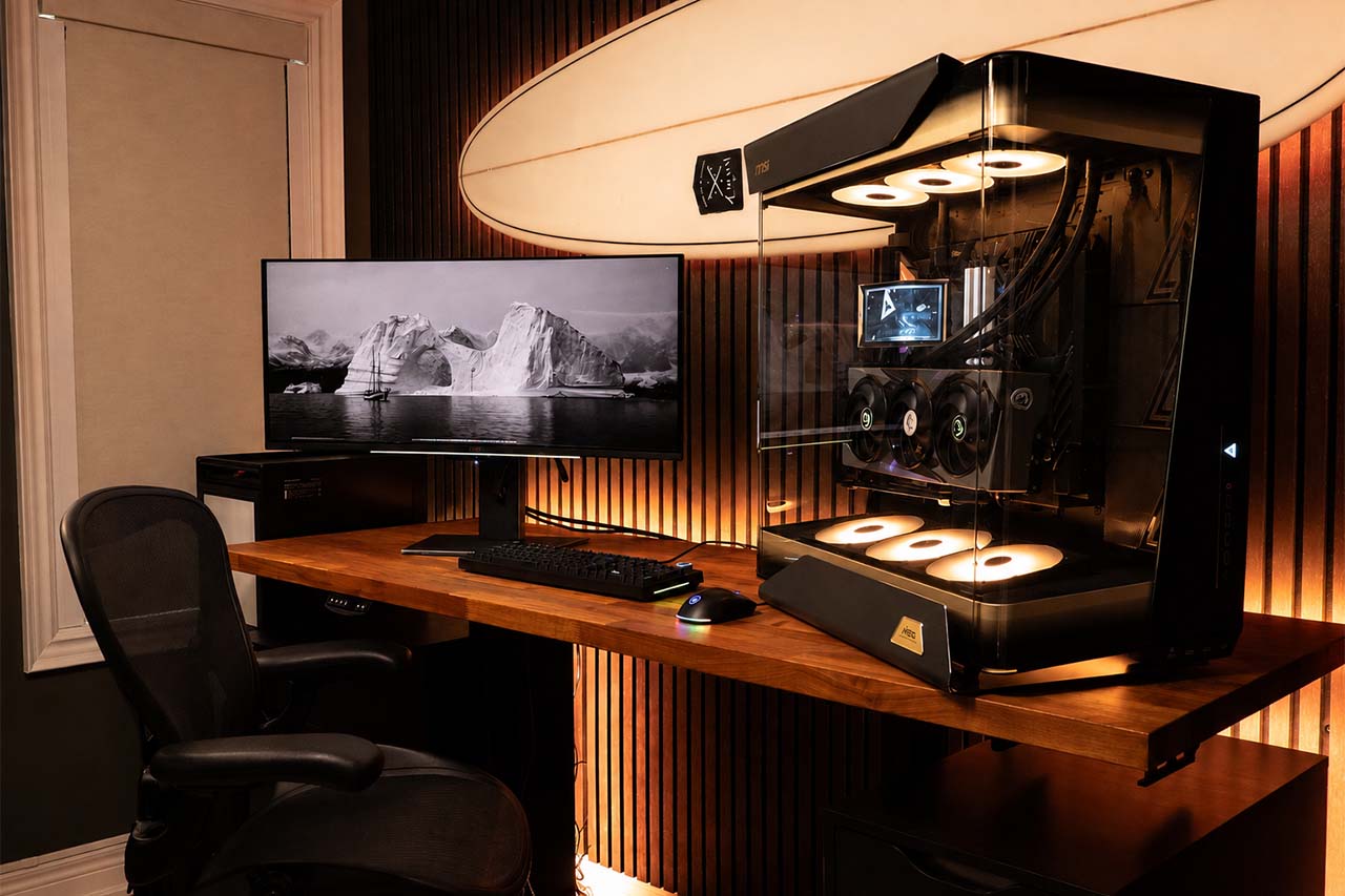 CyberLounge 2077 PC setup by TechSource — photo 3