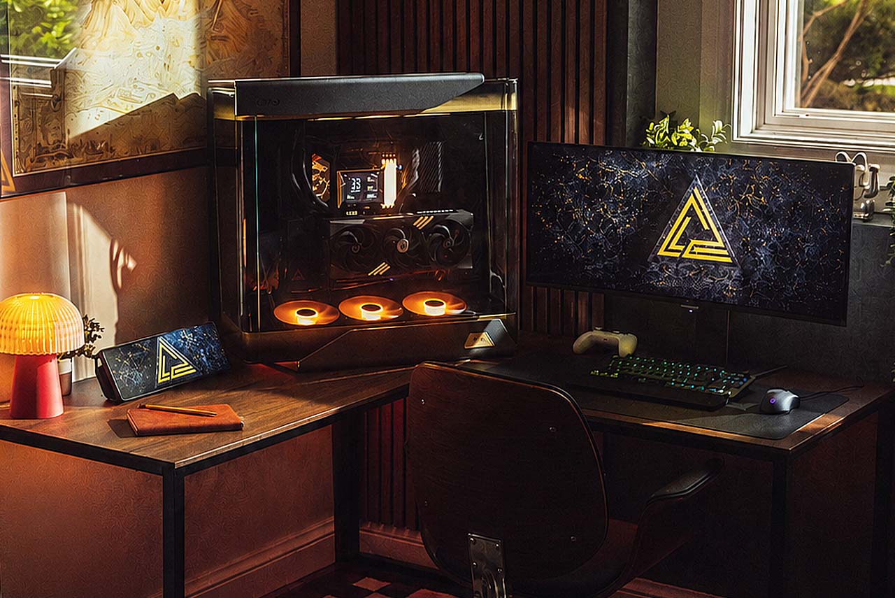 Cyber Bloom PC setup by Daniel Schiffer — photo 6