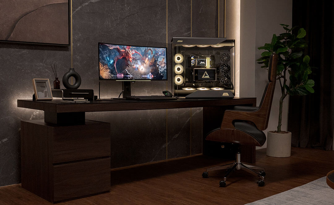 MSI MEG Series flagship PC setup