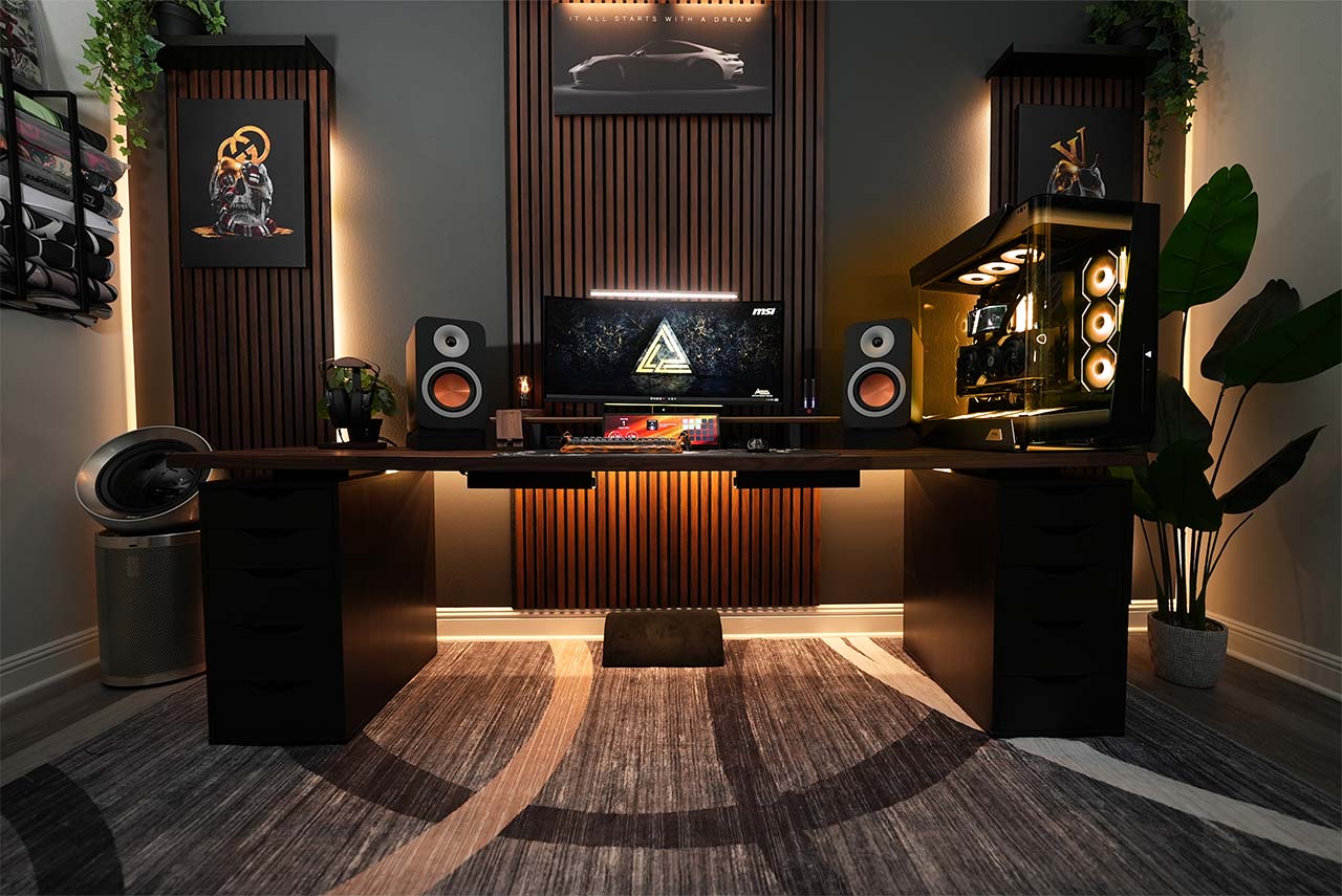 CyberLounge 2077 PC setup by TechSource — photo 2