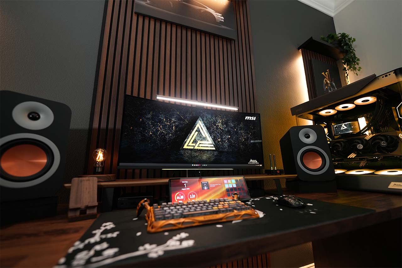 CyberLounge 2077 PC setup by TechSource — photo 4