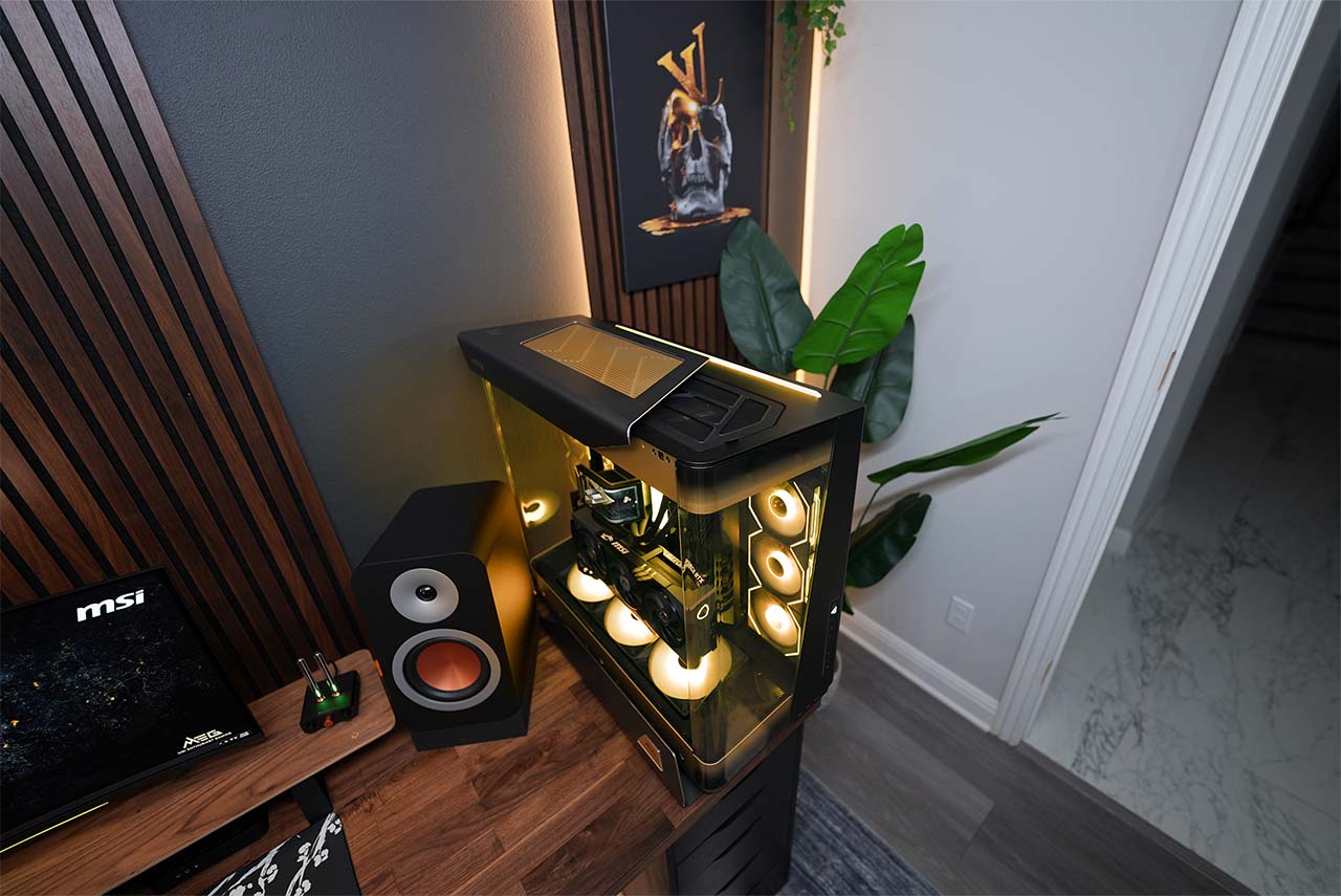 CyberLounge 2077 PC setup by TechSource — photo 6
