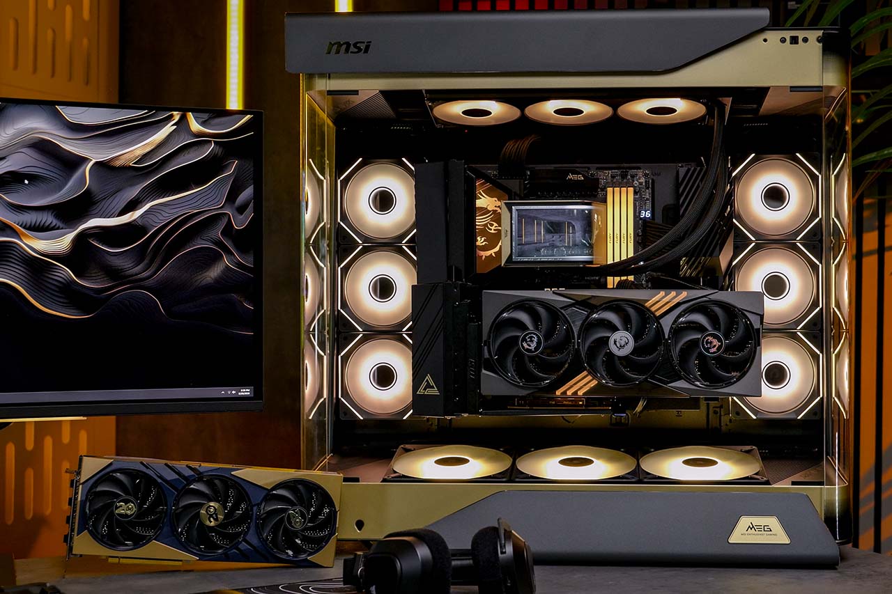 MEG PC setup by Tech Tesseract — photo 1