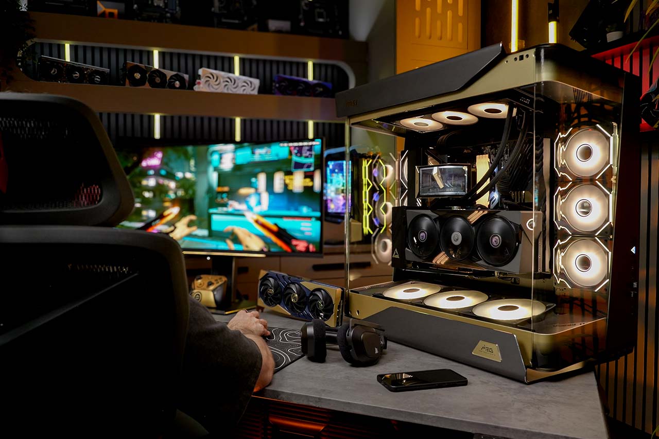 MEG PC setup by Tech Tesseract — photo 2