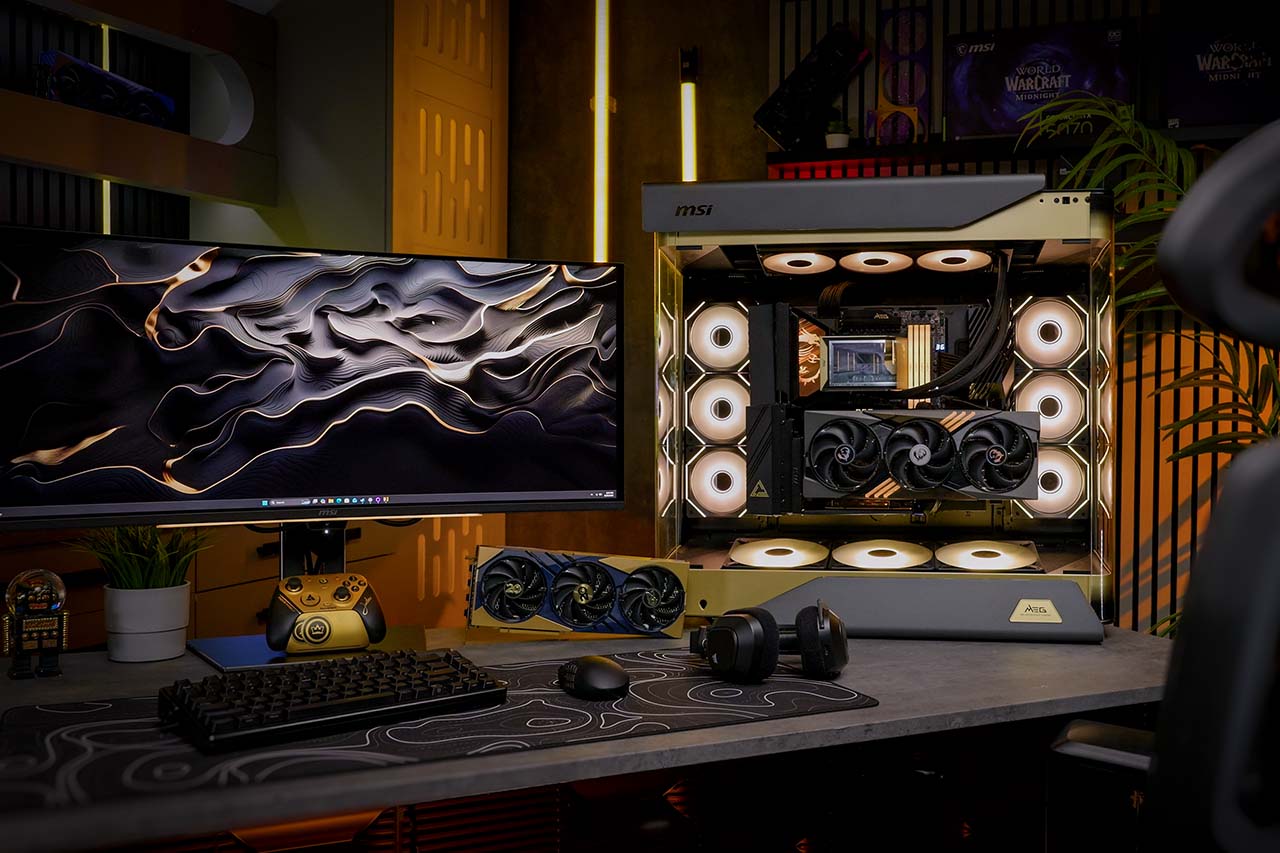 MEG PC setup by Tech Tesseract — photo 3