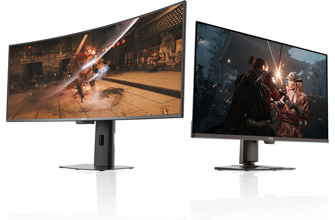 MSI QD-OLED gaming monitors product lineup
