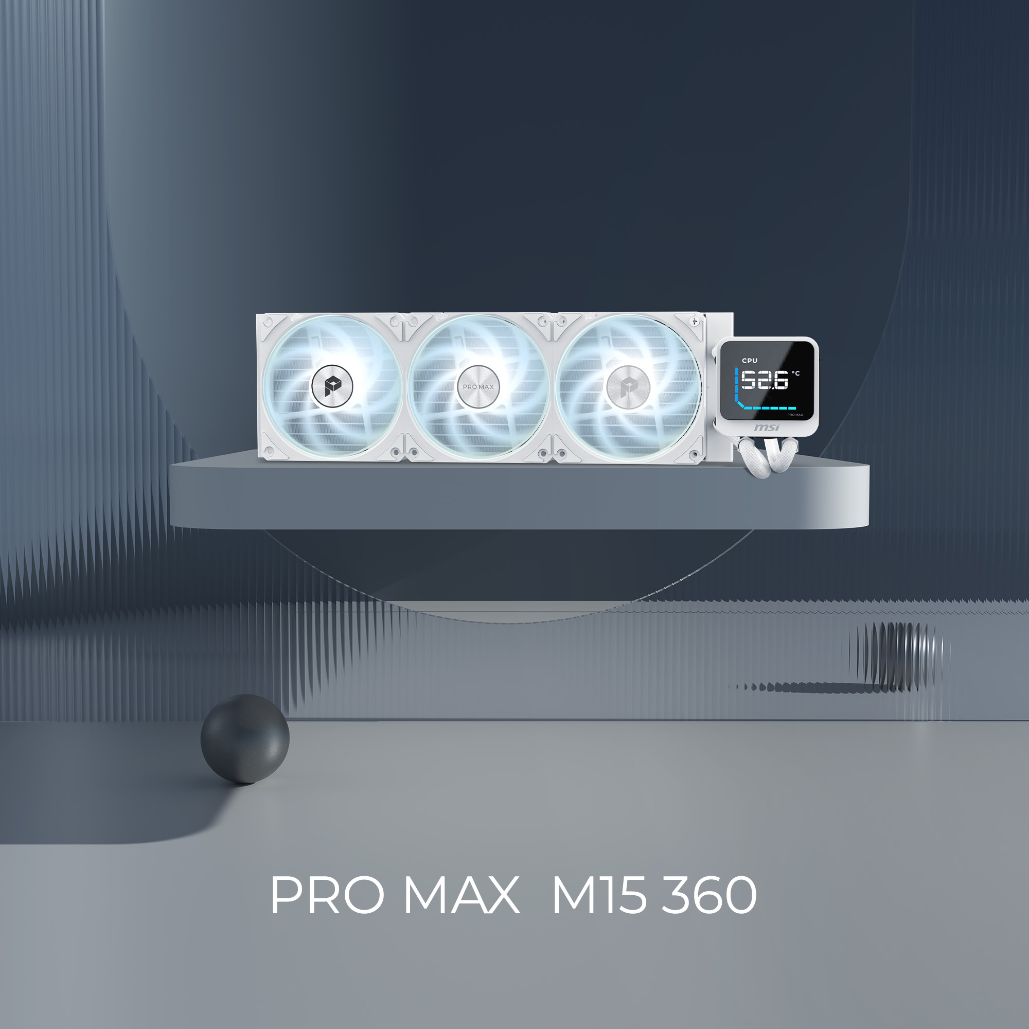 MSI PRO MAX Liquid cooler