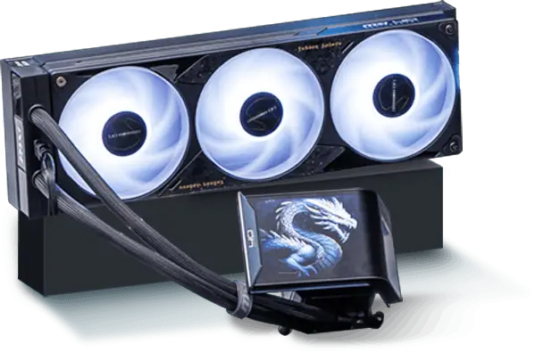 MSI MEG CORELIQUID E15 DRACO EPIC EDITION 40th Anniversary liquid cooler