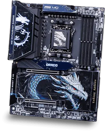 MSI MEG X870E ACE MAX DRACO EPIC EDITION 40th Anniversary motherboard