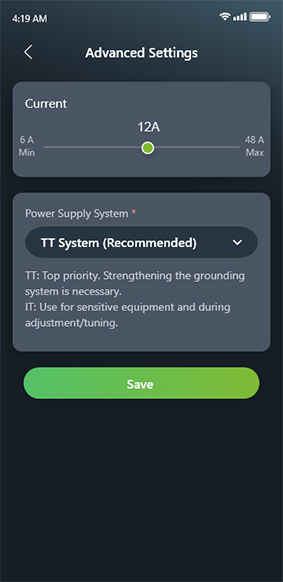 Adjust Current