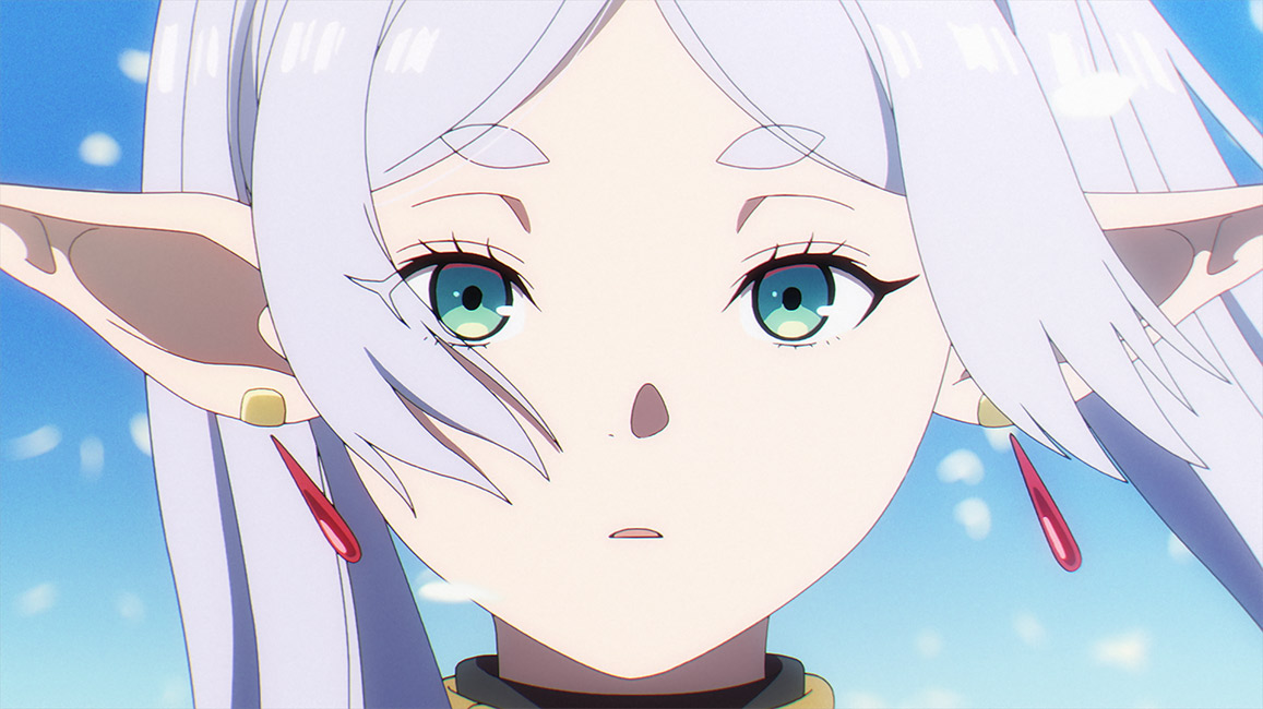 Frieren character from Frieren: Beyond Journey's End with RTX graphics card