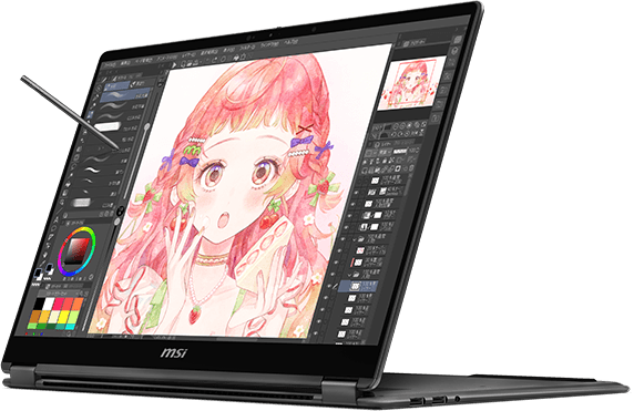 CLIP STUDIO PAINT DEBUT 操作画面