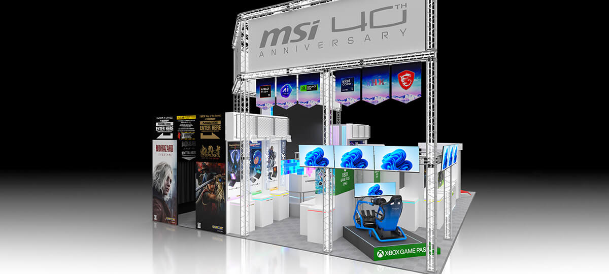 MSI TGS2026 ブースイメージ 3